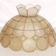 Vintage chandelier, mother-of-pearl suspension