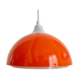 Red Space Age Ceiling Light by A. Schröder Kemi, Denmark 1970s