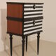 Pair of bedside table restyled swing door year 60