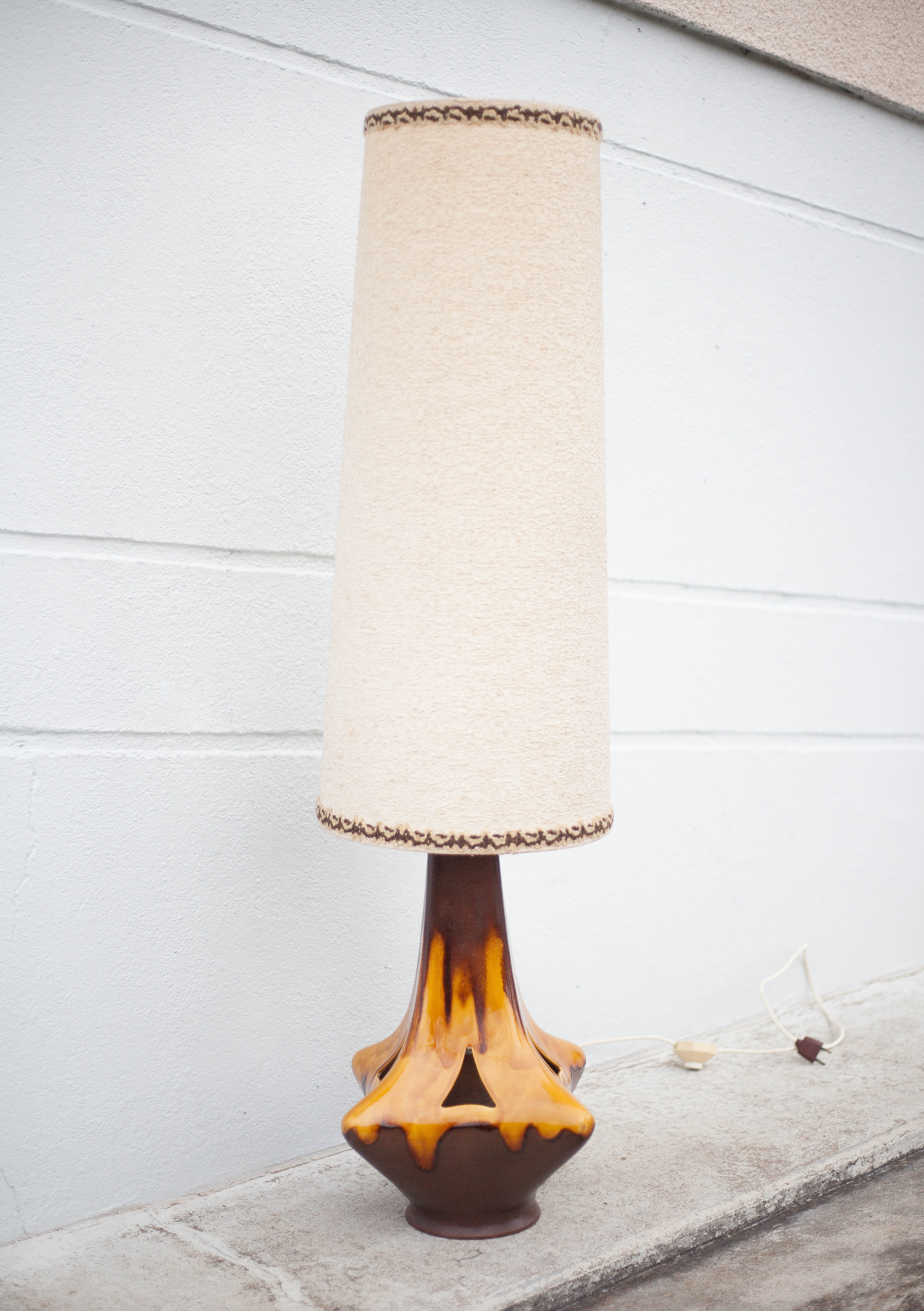 Vintage ceramic lamp