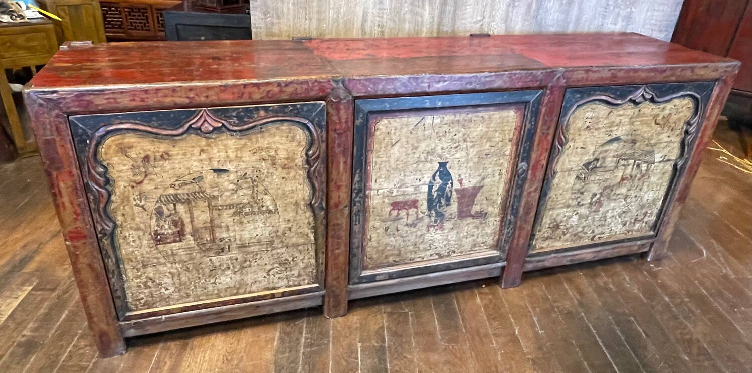 Old Chinese sideboard