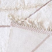 Tapis Beni Ouarain blanc