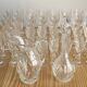 Complete Saint Louis crystal service - Chantilly pattern (50 pieces)