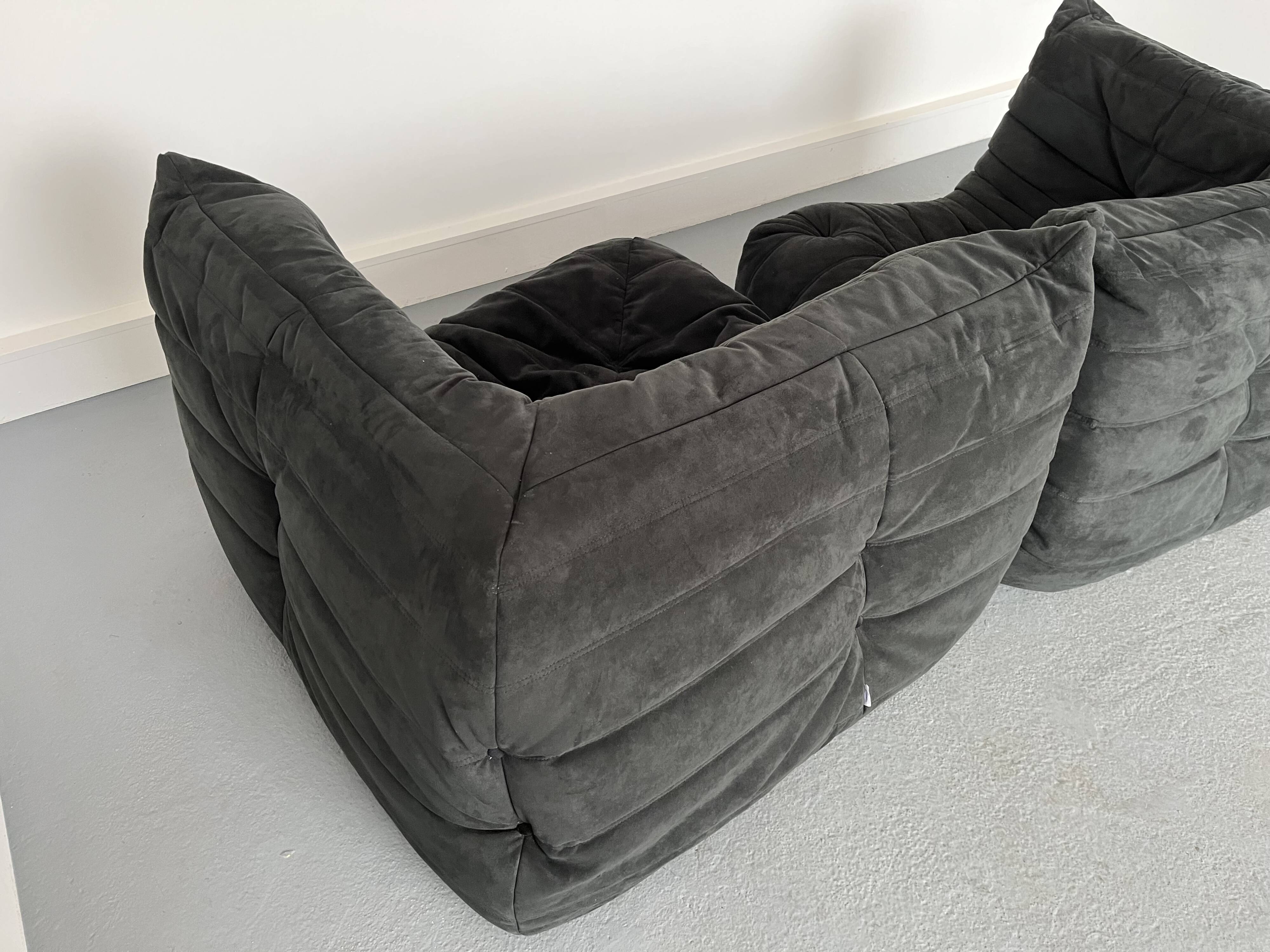 Togo Lounge Chair by Michel Ducaroy for Ligne Roset, 1980s,set of 2