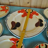 Hand-painted cake set 1960s/70s