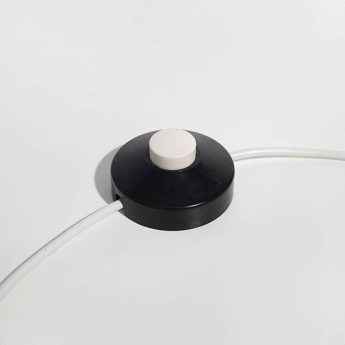 3-arm floor lamp in chromed metal, 1970s