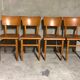 Suite de 4 chaises bistrot signées Thonet