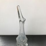 Vase soliflore cristal de Vannes vintage