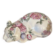 Sleeping porcelain cat