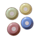 Lot 4 saucers Céranord Saint Amand Trianon