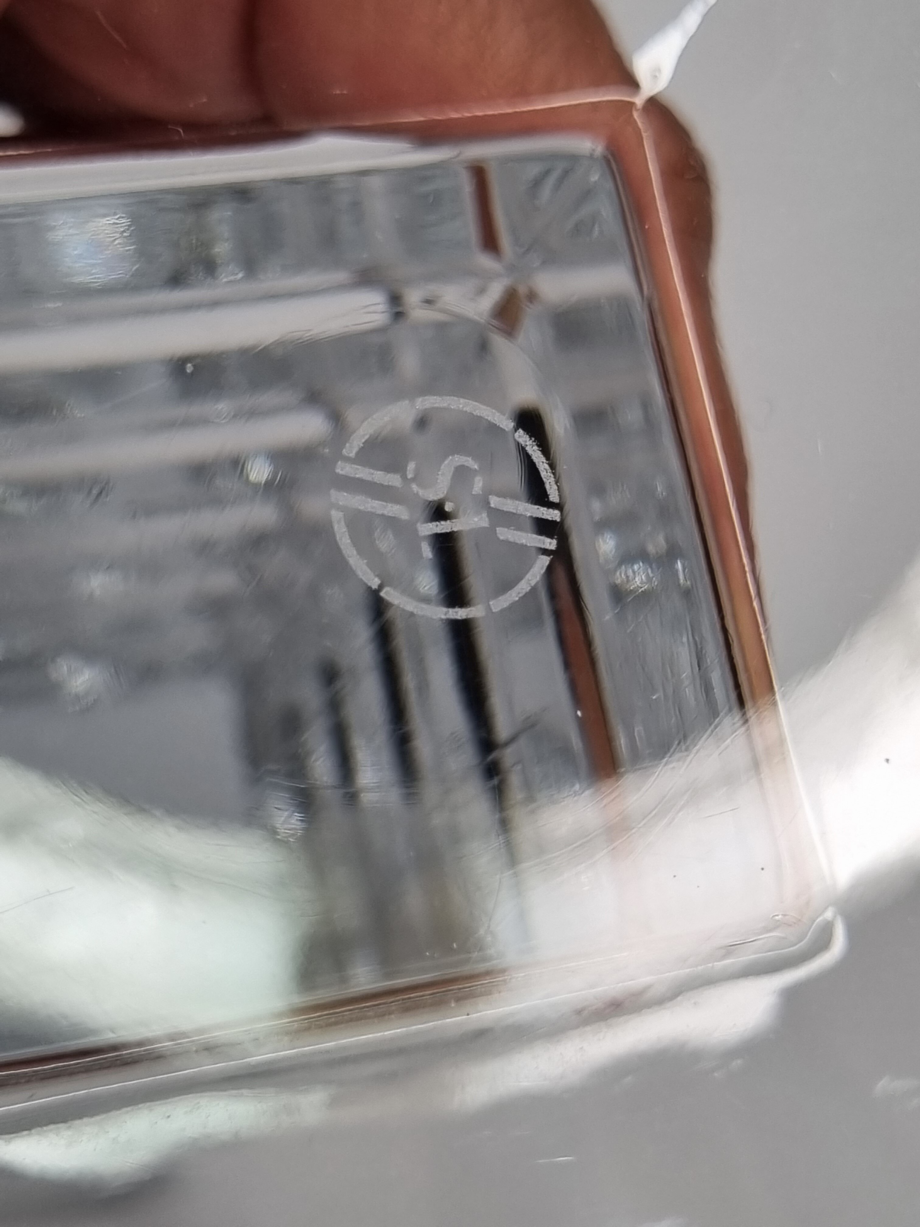 Crystal candle holder, Saint-Louis design Jean Sala