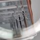 Crystal candle holder, Saint-Louis design Jean Sala