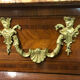 Curved secretary in Louis XV style