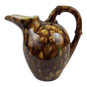 Puisaye François Solano ceramic pitcher