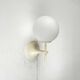 Swiss wall lamp from the modern space age of the mid-century by E.R. Nele for Temde, 1960s.