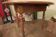 Table ronde avec 2 rabats, annees 30/50