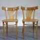 Paire de chaises bistro inspiration Thonet hêtre clair