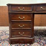 Classic English Chesterfield Partnerdesk Desk