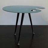 Palette-shaped side table, Lucien de Roeck, 1950s