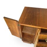 Italian Art deco walnut sideboard