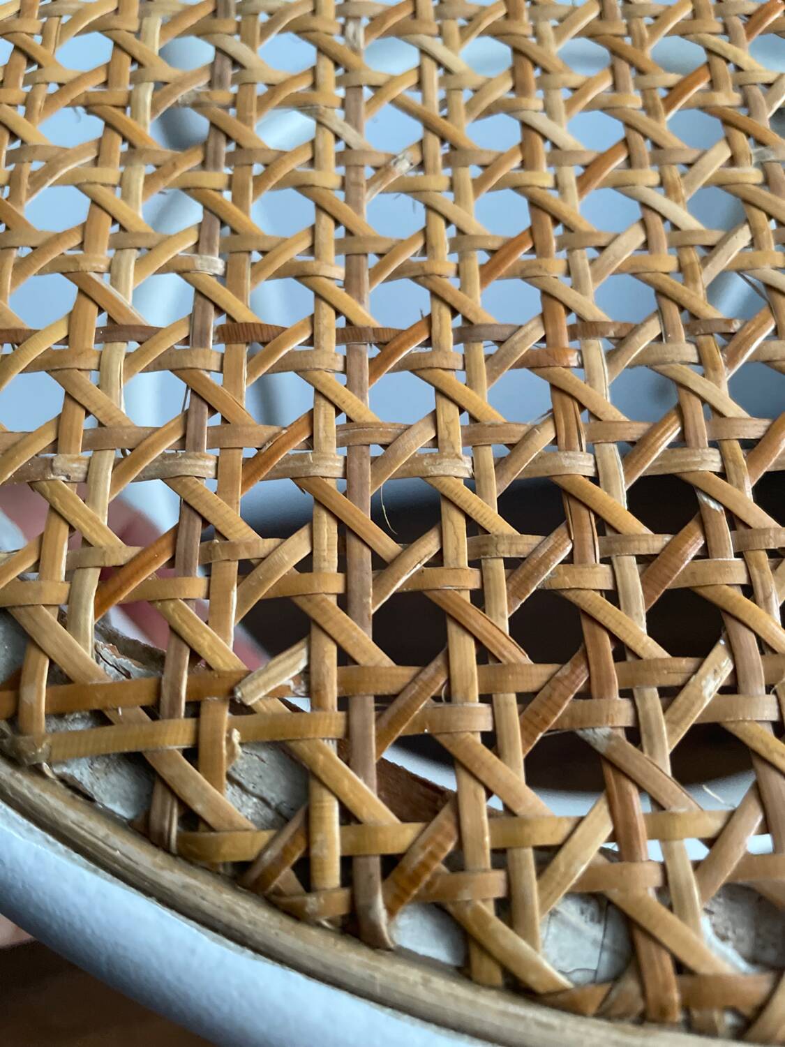 Tabouret canné