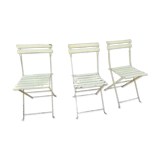 3 garden folding chairs