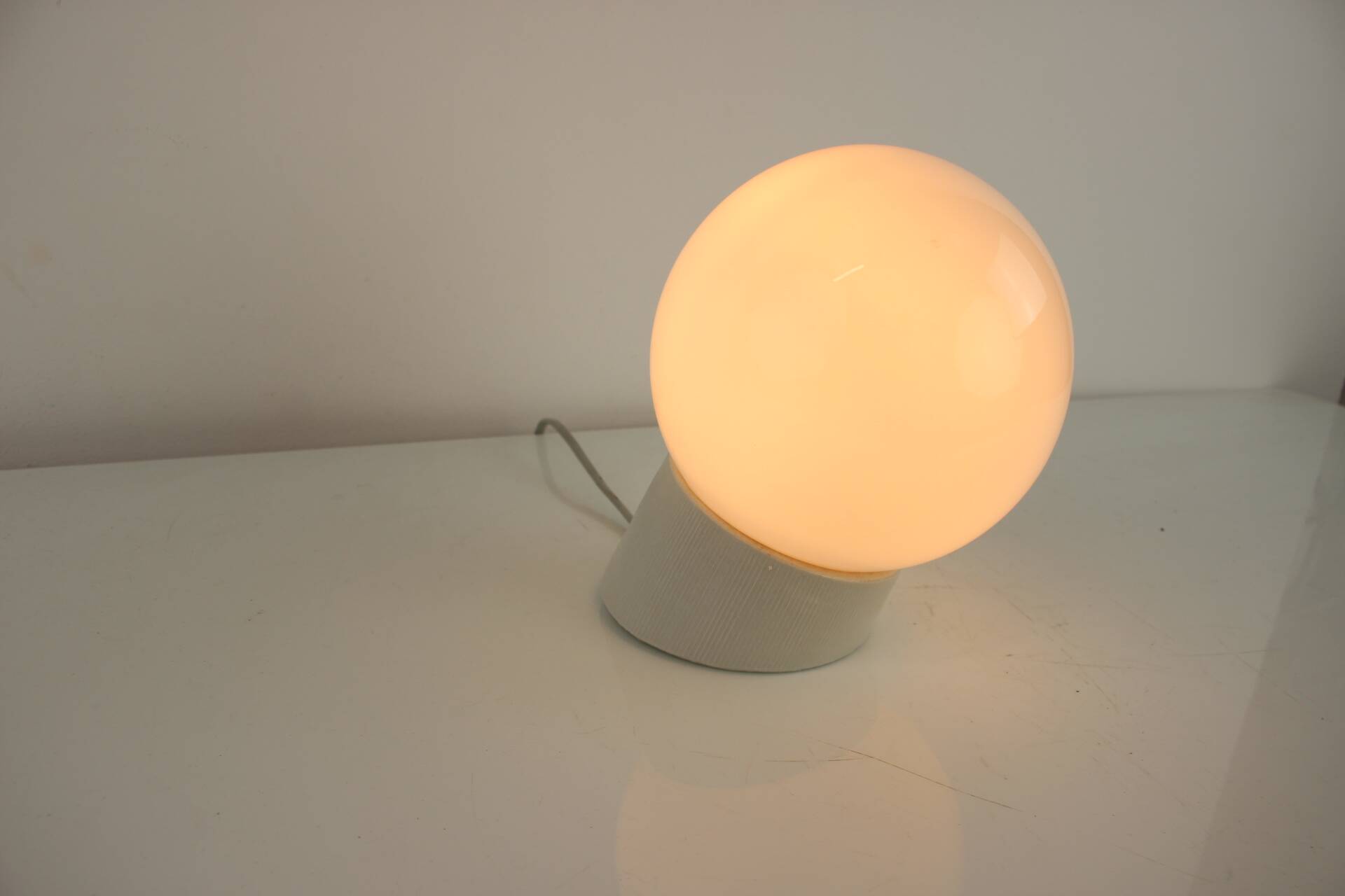 Mid-Century Outdoor Porcelain Lamp, 1950's
