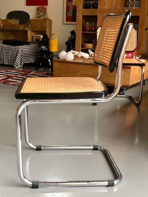 Pair of chairs Cesca B32 Marcel Breuer