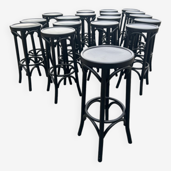 Set of 18 bar stools
