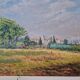 Christian Xapella (1927-2021) - Huile sur isorel - La madeleine à Grand Champ - Signée