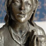 Joan of Arc listening to her voices