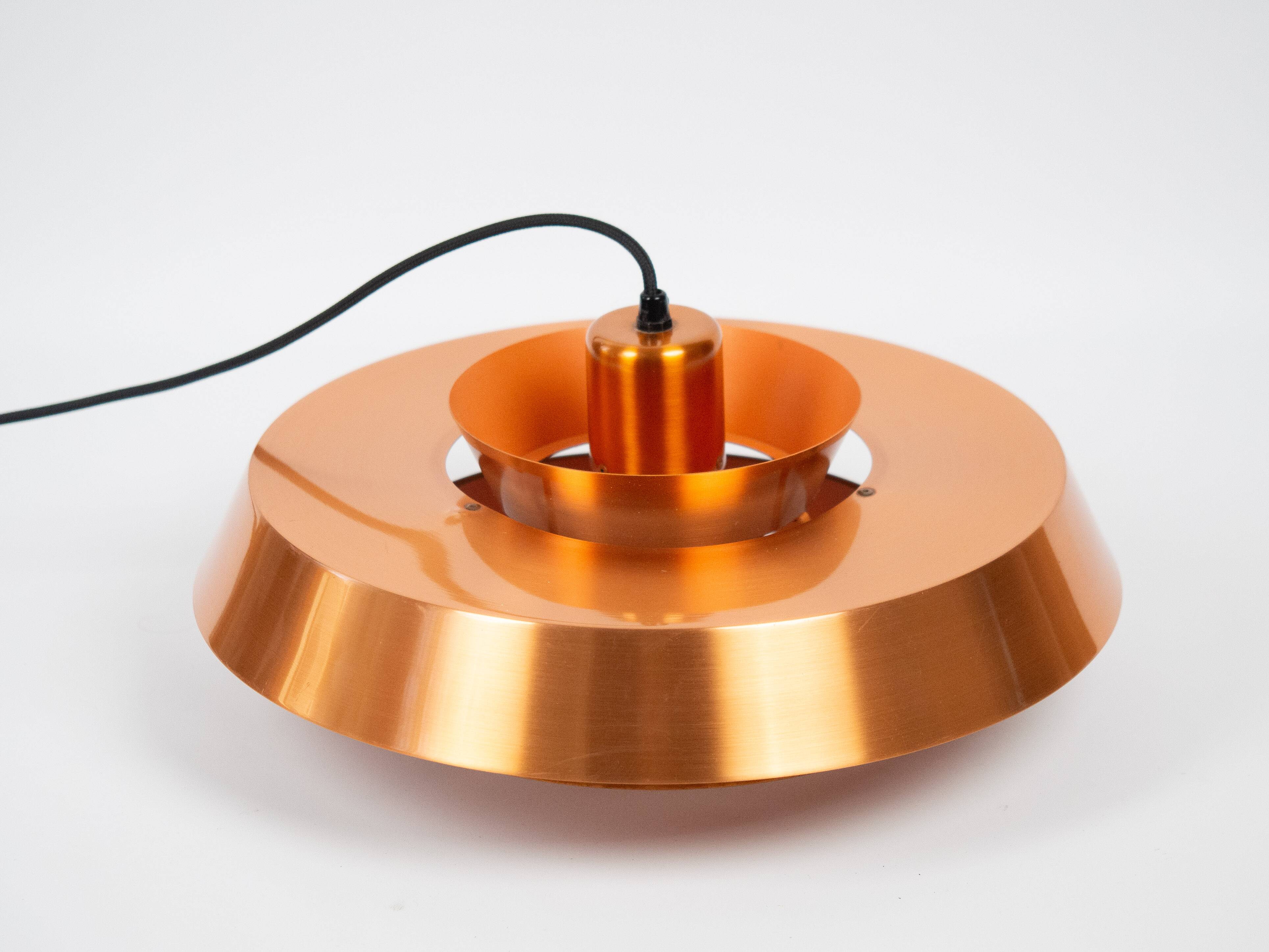 Danish vintage pendant lamp Nova by jo Hammerborg, Fog og Morup, 1963