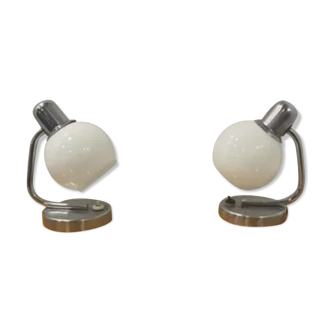 Pair of vintage art deco table lamps, 1930