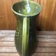 Old SARREGUEMINES Green Ceramic Pitcher Vintage Vines Decor