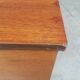 Vintage mid century library in teak used as wall unit shelf, room divider, media store