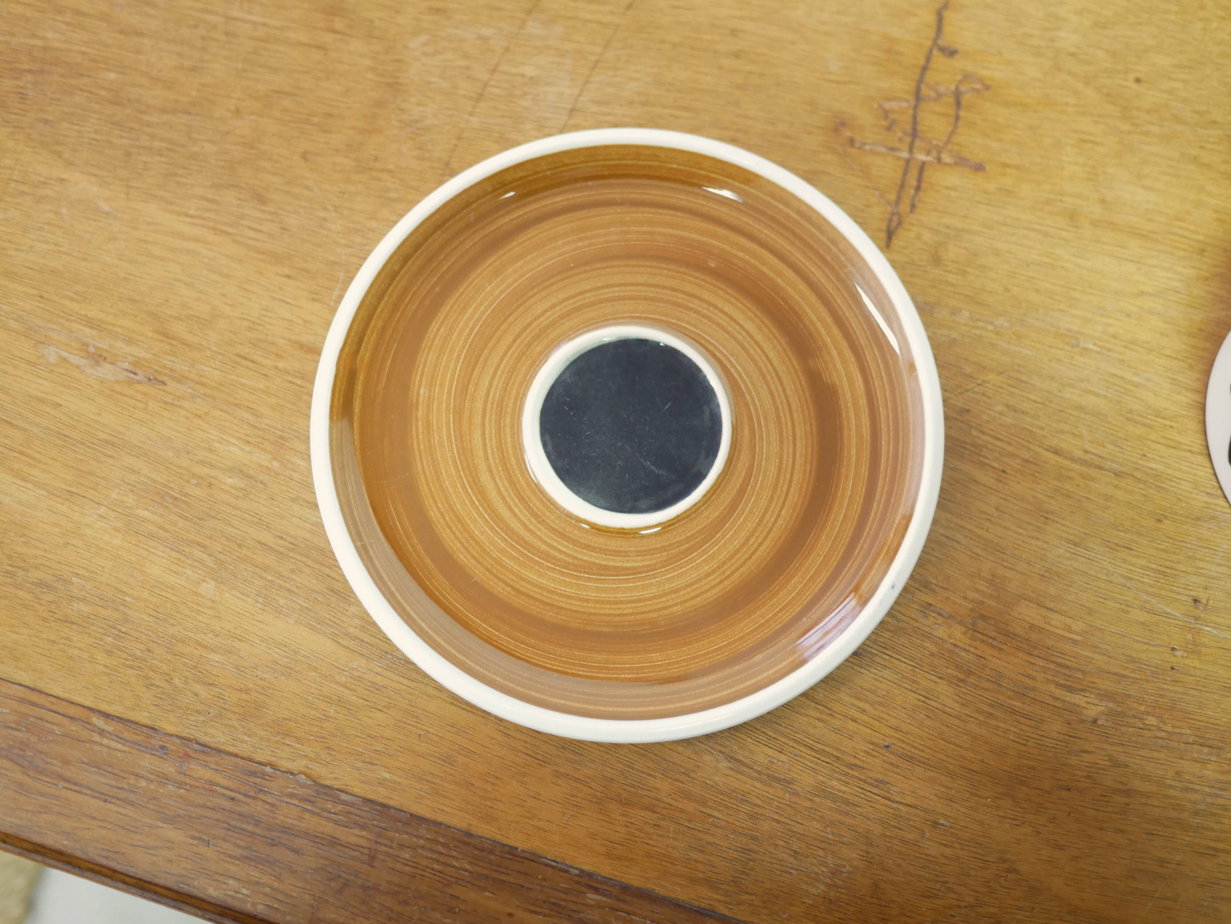Vintage cup and saucer published by Boch La Louvière