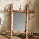 Small bamboo mirror from the 50s