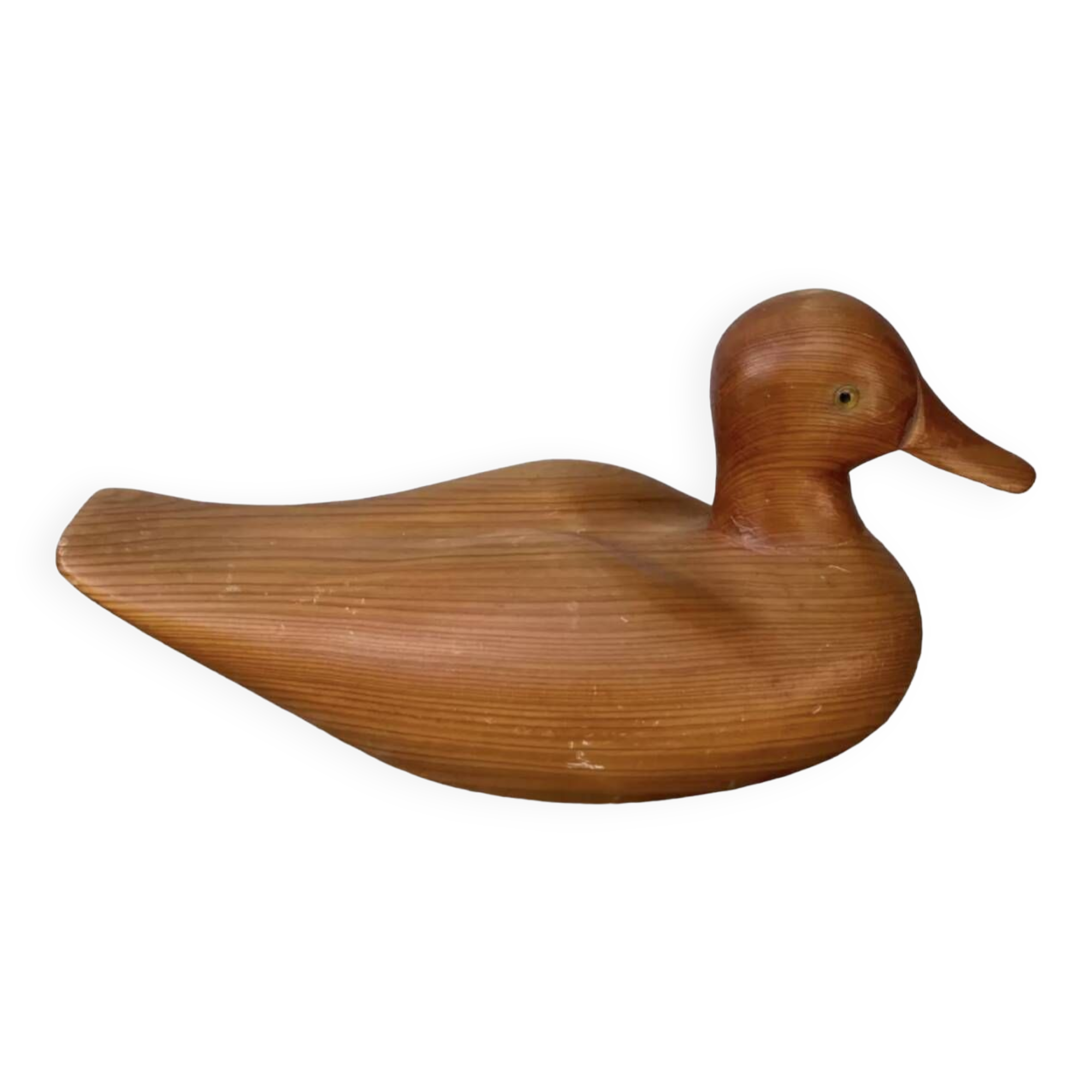 Old wooden duck