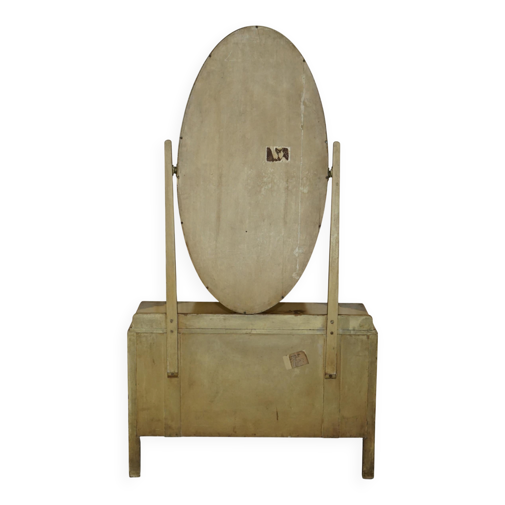 Vintage Chinoiserie Commode with Edwardian Style Mirror