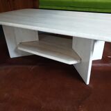Vintage marble travertine table roset line