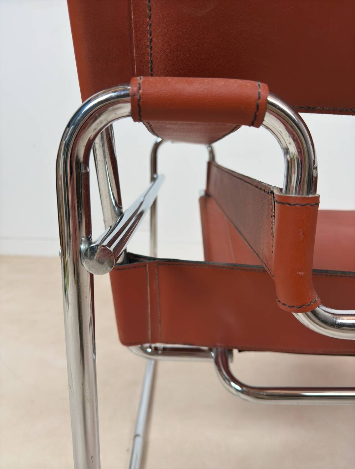 Paire de fauteuils Wassily B3 par Marcel Breuer