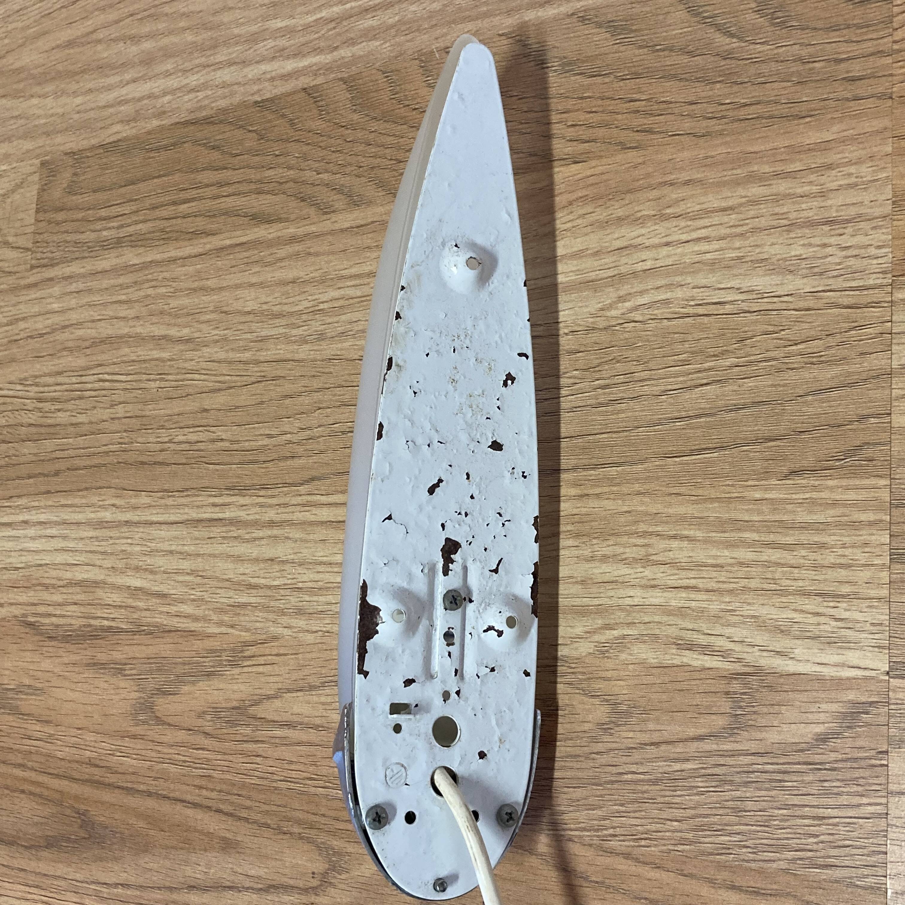 Pair of 1950s designer glass wall lights.