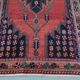 Antique hand-woven persian maslaghan rug, 1920s 254x135cm