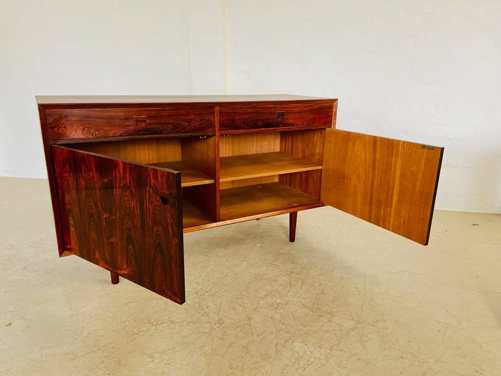 Vintage Danish mid-century rosewood sideboard by Brouers 1960s