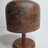 Standing wooden hat shape, 1900