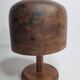 Standing wooden hat shape, 1900