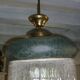 Pendant lamps in polished glass with bead fringe, Ø 40 cm