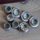 Salière et poivrière en argent - Saint Médard