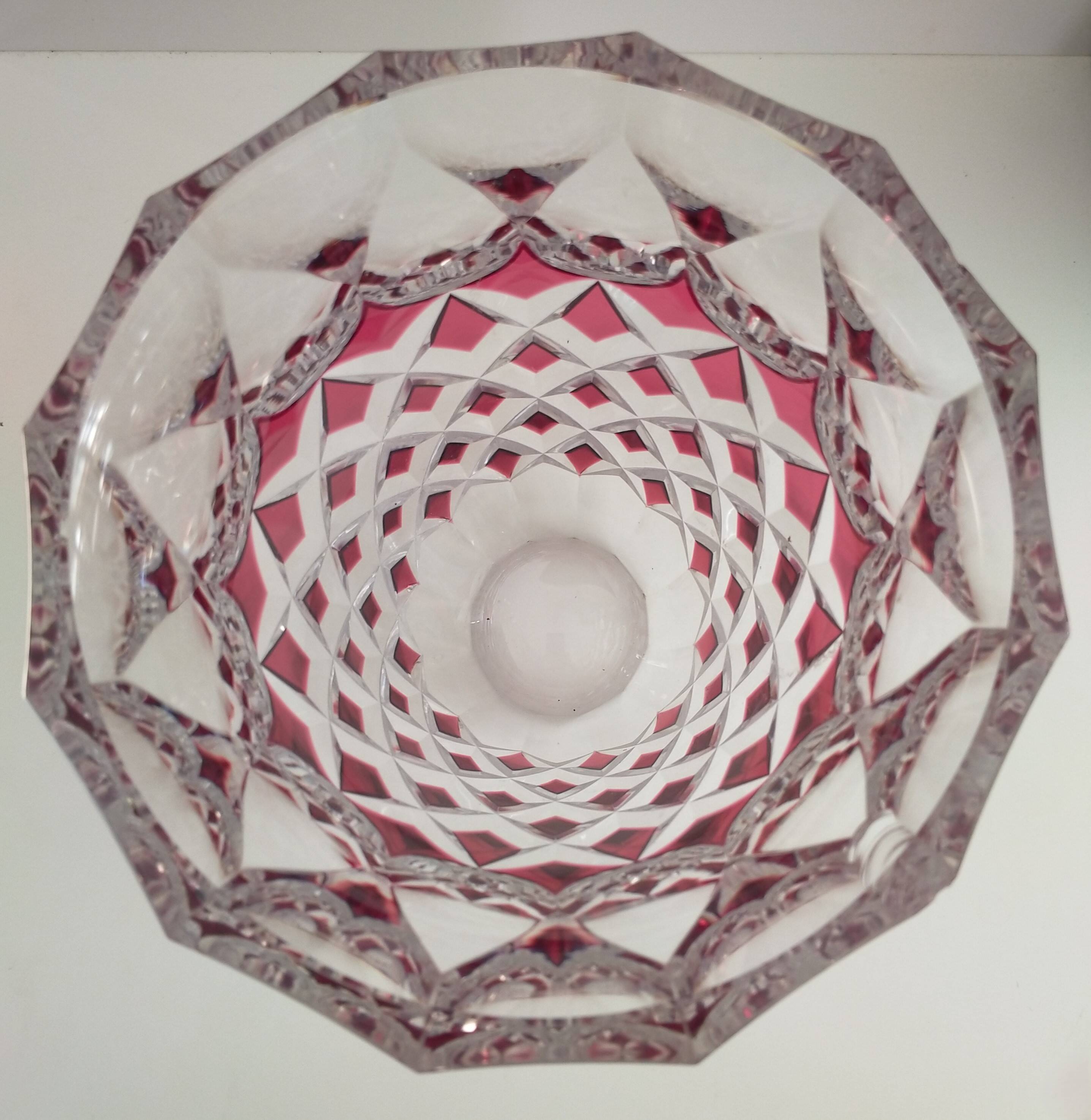 Vase en Cristal Val Saint Lambert