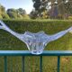 Large centre de table cristal vintage